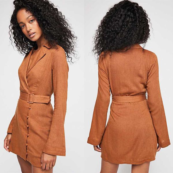 Buy Woman Clothing Coat Mini Dress Women at wholesale prices