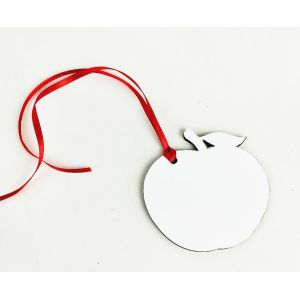 Apple Shape DIY Sublimation MDF Blanks Thermal Transfer Printing