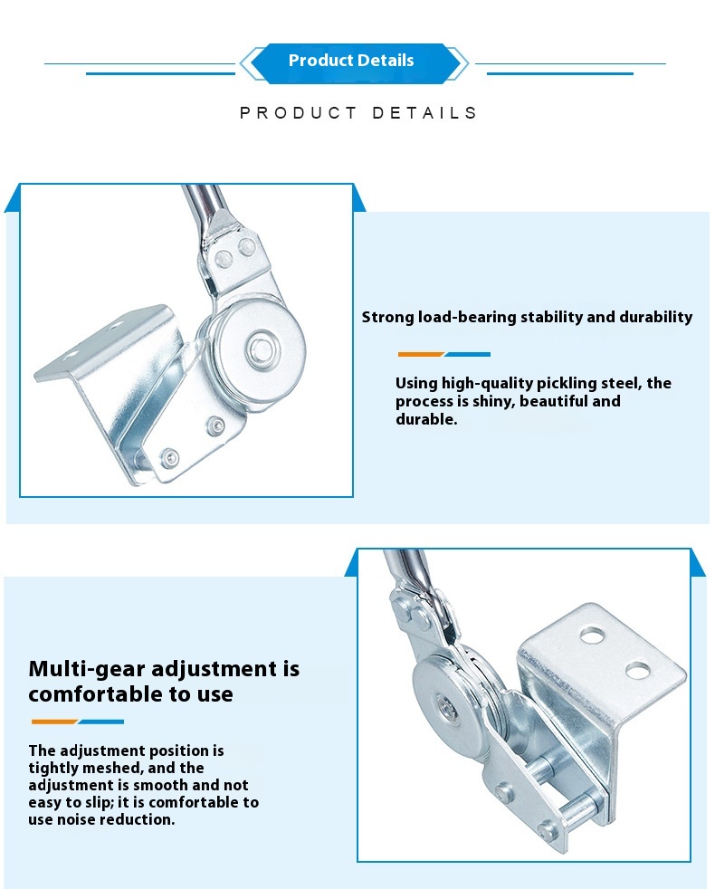 Pillow Hinge Sofa Hinge Reclining Sofa Headrest Hinge Hardware Furniture Accessories Sofa Lock
