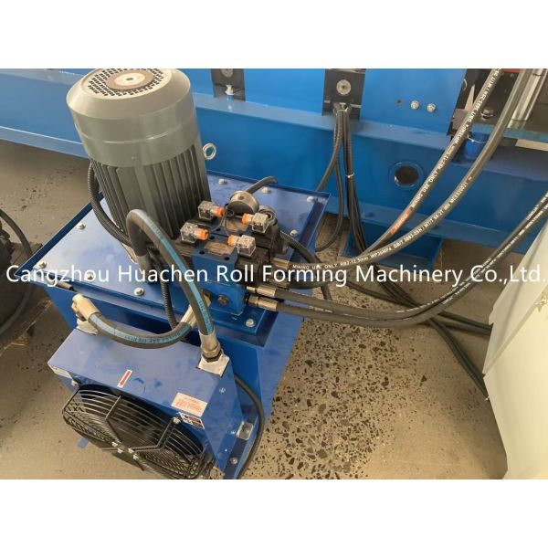 380V Corrugated Roof Panel Roll Forming Machine with Hydraulic Control System and 15-20m/min Speed