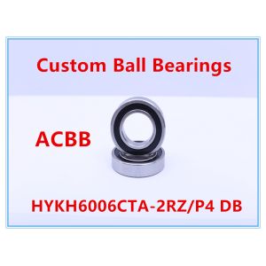 HYKH6006CTA 2RZ/P4 DB Ceramic Ball Bearings