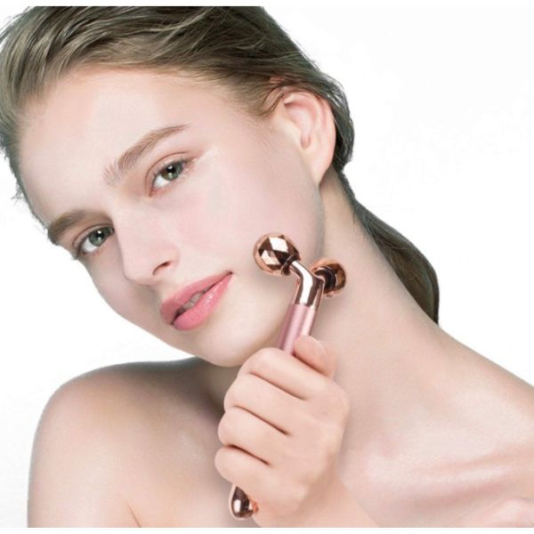 Buy 4 In 1 Electric Face And Neck Lifting Massager V Shaped Face Lift Roller Massager at wholesale prices