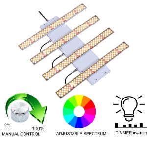 Manual Dimming Low Voltage Led Grow Lights , Plant Light Bar NO Lens