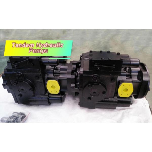 Hydraulic tandem pump customization Wide Range Tandem Hydraulic Pumps With Multiple Control Modes