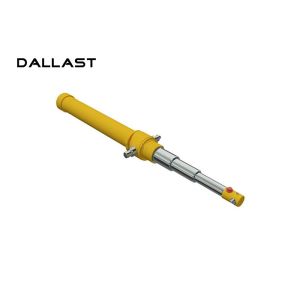 Steel Single Acting Telescopic Cylinder Piston ODM Standard Long Stroke