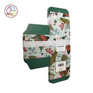 CMYK Full Color Printing Foldable Box White Card For Cosmetic Package