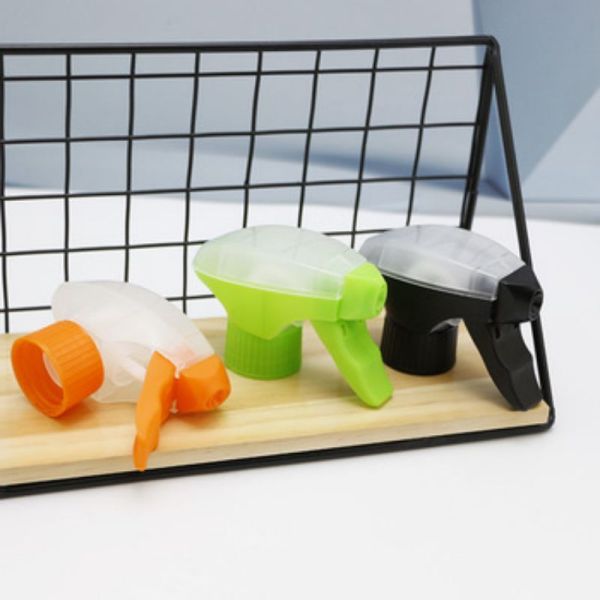 28/410 Double Cover Trigger Spray Gun Kitchen Cleaning Disinfectant Spray Head Plastic Foam Spray Gun