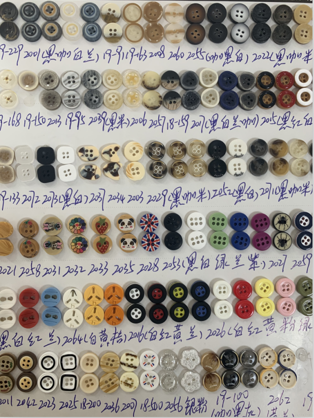 wholesale large quantity plastic shirt coat button shine stone button for garment