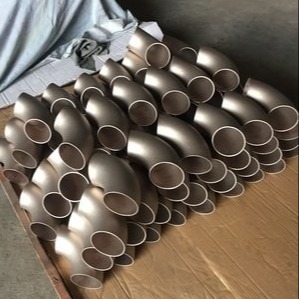 Butt Welding Pipe Fittings C70600 CuNi 9010 LR 90 Deg Equal Elbows Copper Nickel