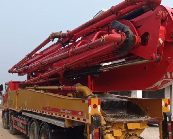 Buy Used SYM5445THBFS Lorry Mounted Concrete Pump Maneuverability at wholesale prices