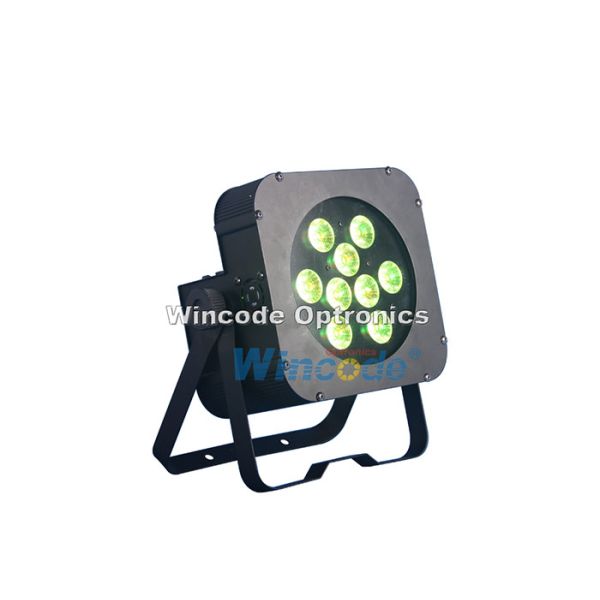 Four In One Battery Powered Stage Lights 9 × 10W With 25 Lens Angle / 42mm Lens