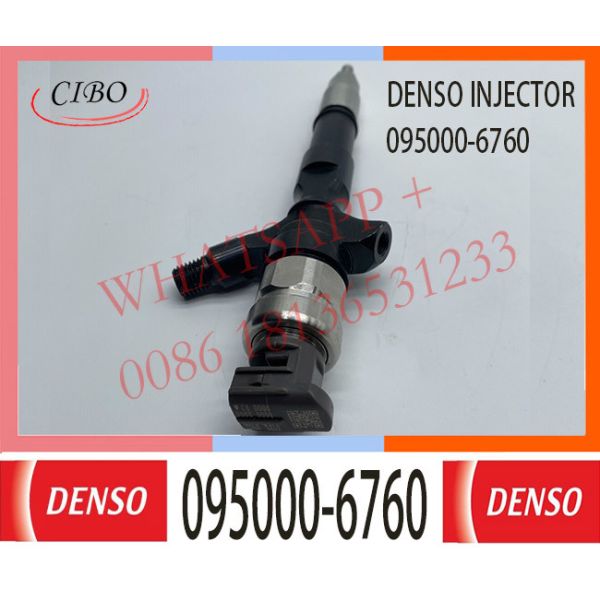 095000-6760 Diesel Engine Fuel Injector for TOYOTA IMV PRADO HILUX/4 RUNNER 1KD-FTV 23670-30140