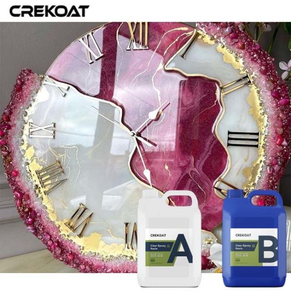 Buy Flexible Deep Pour Clear Epoxy For Wood Table Yellowing Resistance at wholesale prices