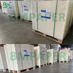 Uncoated Bleached SBS Board Both Sides Uncoated 400gsm Stiffness