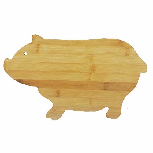 Buy Custom 35x19cm 24 Bamboo Cutting Board Pig Shaped at wholesale prices