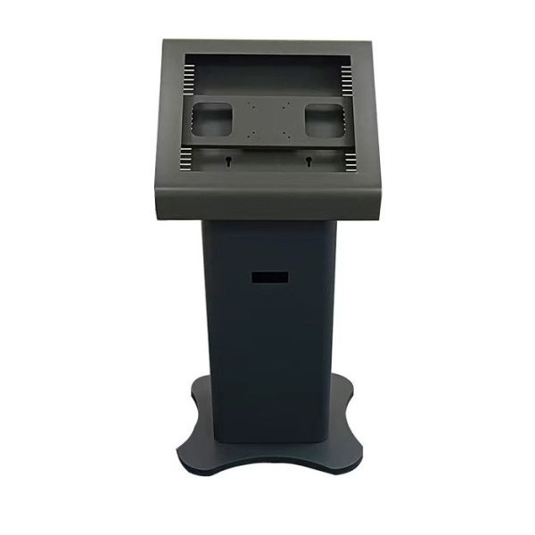 Buy Customized Equipment Console Shell Bank Self-service Terminal Shell Sheet Metal Processing Bending Riveting at wholesale prices