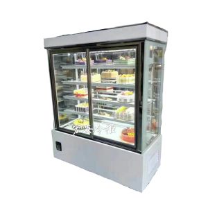 Quality Energy Saving Cake Display Chiller , Refrigerated Cake Display Case for sale