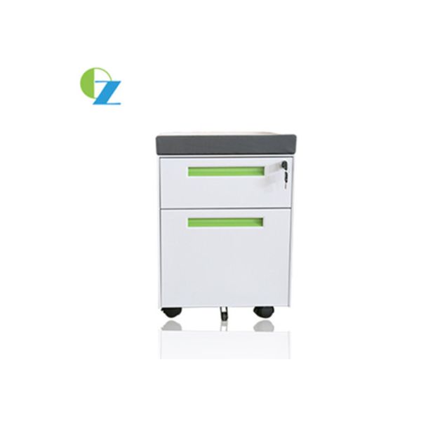 Buy Office Storage A4/F4 Steel Mobile Pedestal File Cabinet With Cushion at wholesale prices