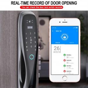 Quality Biometric Smart Door Lock Aluminum Alloy Home Fingerprint Door Lock for sale