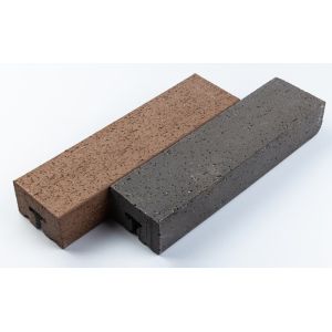 Cliner brick with rough texture for quick installation