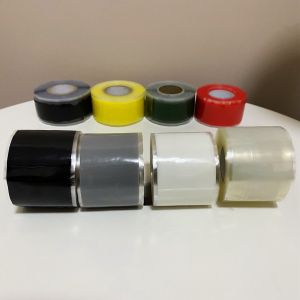 China Oil Resistant Silicone Rubber Electrical Tape , Self Amalgamating Silicone Tape on sale