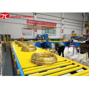 Tilting Copper Coil Packing Line 800mm Copper Wire Wrapping Machine