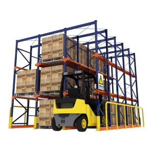 ISO, CE Certified High-density Drive-in Racking System Industrial Pallet Racking Storage Solution