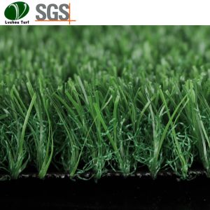 Brushing Machine Plastic Lawn Grass / Garden Polyethylene Artificial Grass