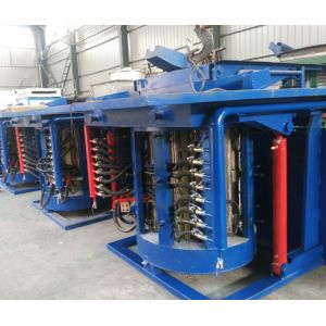 Rapid Melting Medium Frequency Induction Melting Furnace and copper induction