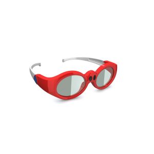 Quality PC Plastic Frame Active Shutter 3D Glasses With DLP Link 45g 2.2mA for sale
