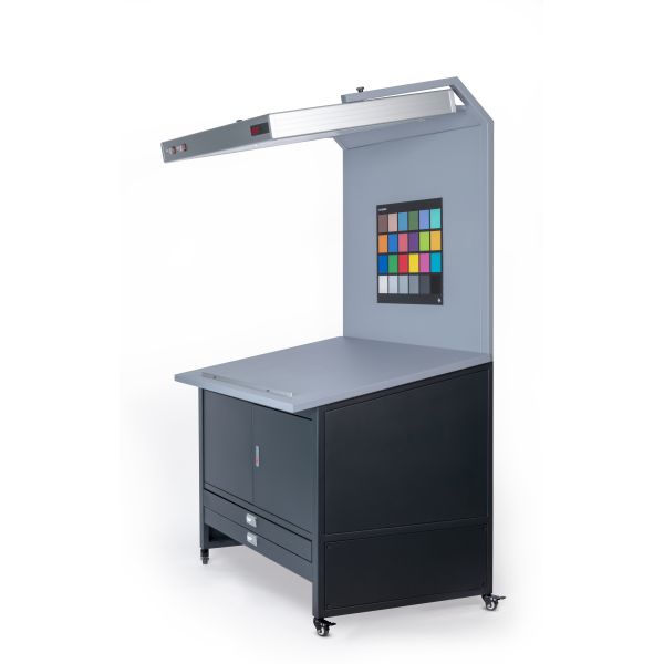CC120 Color Proof Station Color Viewing Booth Table 45 Degree Stage Optional Accories