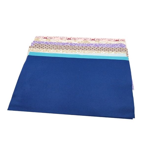 Modern Elegant Non Woven Polyester Fabric Kitchen Dishcloth Flower Printing