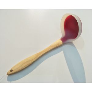 Food Grade Silicone with Slotted Turner/Flipper, Spoon, Spatula, Ladle, Pasta