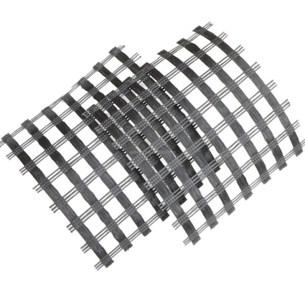 Buy Weather Resistant 120kn Fiberglass Geogrid For Civil Engineering Soil Reinforcement Solution at wholesale prices