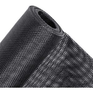 Black Oem Odm PET Mesh Screen 50%-70% Transparency
