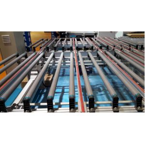 2m*0.6m*1.5m Conveyor Belt Machine with Rubber Belt Automatic Operation