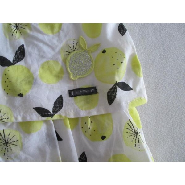 Cotton Woven Pretty Baby Girl Dresses Fruit Summer Sleeveless Dress