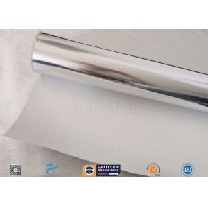 Good Hermetic Laminated Aluminium Foil Fiberglass Fabric Smooth Surface