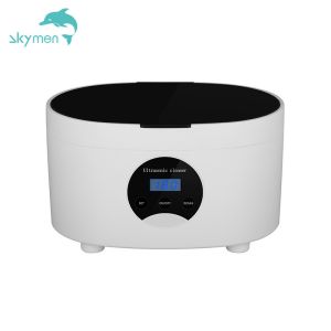 600ml Ultrasonic Jewelry Cleaner heater Timer 40KHz 35W Degas function