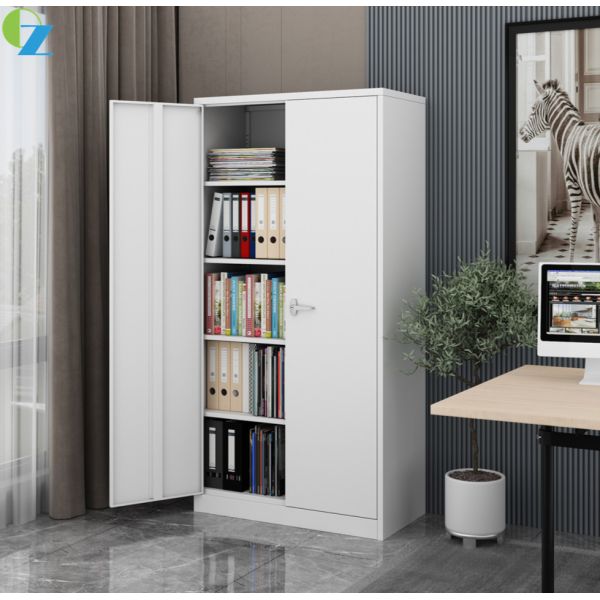 1mm Thickness Steel Office Cupboard Knocked Down Structure Office Furniture