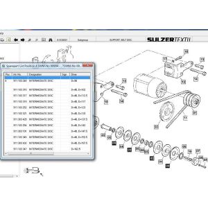 Belt Disc Sulzer Spare Parts , Intermediate Disc Weaving Machine Parts