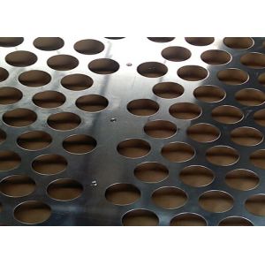 SS 304 Perforated Metal Screen Panels Sheet Hole Punched Stainless Steel Plate