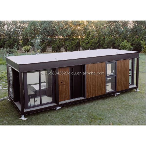 Expandable Container House for Hotel Accommodation Solution in Modern Design Villa Kitchen Application