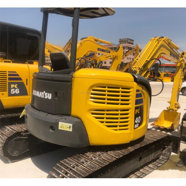 Used Komatsu PC40 4Ton Hydraulic Mini Digger Crawler Excavator With 0.2M³ Bucket Capacity
