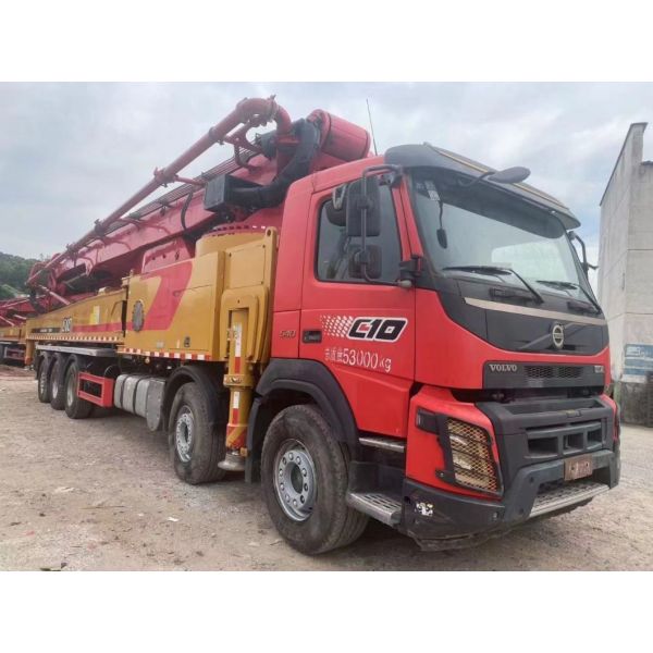 Concrete Boom Pump 62m Used Concrete Pump Truck Construction Equipment Heavy Equipment