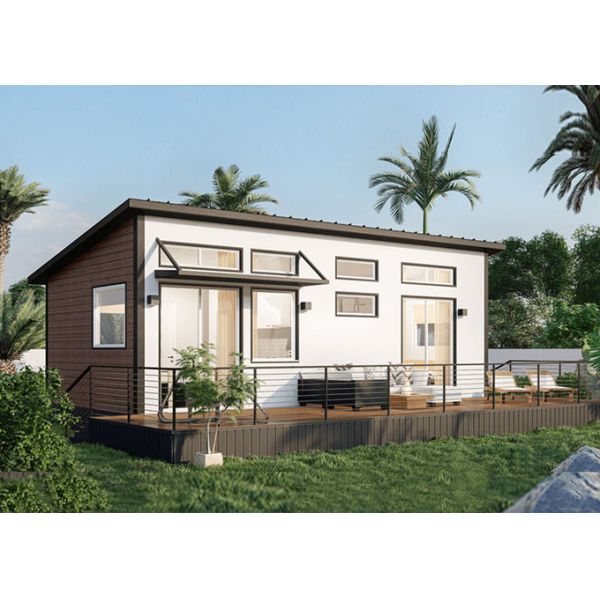 Single Family Exquisite Light Steel Frame House Design For Seaside Vacation Homes
