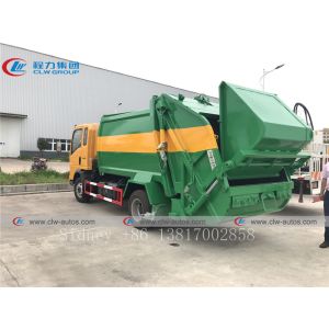 8cbm Sinotruk HOWO 4x2 RHD Trash Collection Truck
