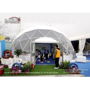 China White 6m Geodesic Dome Tents Ball Shape For Conference on sale
