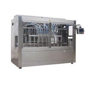 SS304 5 Heads 1000ml Liquid Bottle Filling Machine Anti Drip