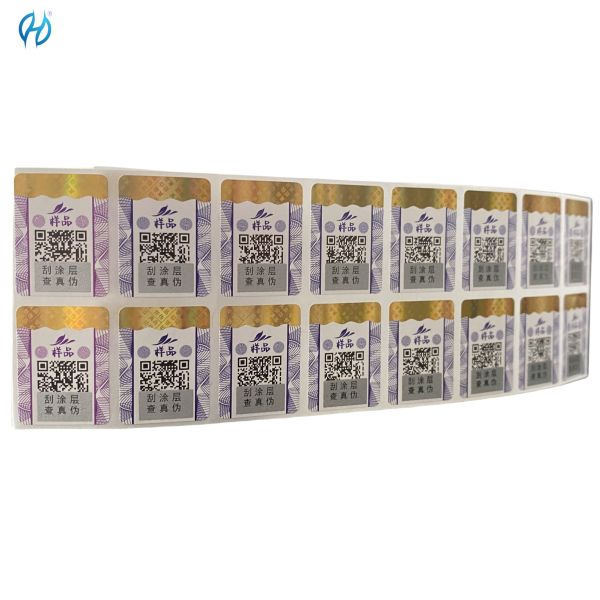 Buy Accepted OEM/ODM Paper Security Label Stickers With Customized Thickness at wholesale prices